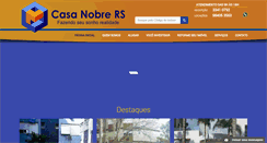 Desktop Screenshot of casanobre-rs.com.br