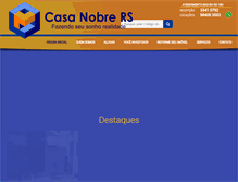 Tablet Screenshot of casanobre-rs.com.br